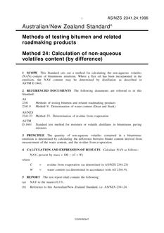 AS/NZS 2341.24 AS/NZS 2341.24