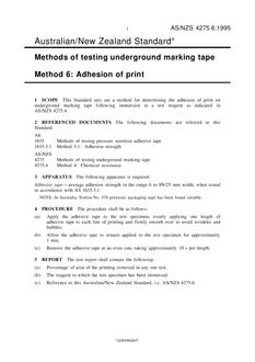 AS/NZS 4275.6 AS/NZS 4275.6