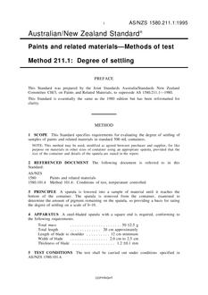 AS/NZS 1580.211.1 AS/NZS 1580.211.1