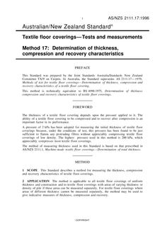 AS/NZS 2111.17 AS/NZS 2111.17