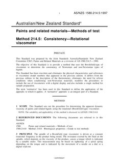 AS/NZS 1580.214.5 AS/NZS 1580.214.5