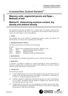 AS/NZS 4456.8 AS/NZS 4456.8