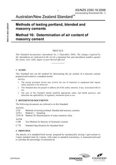 AS/NZS 2350.16 AS/NZS 2350.16