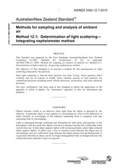 AS/NZS 3580.12.1 AS/NZS 3580.12.1