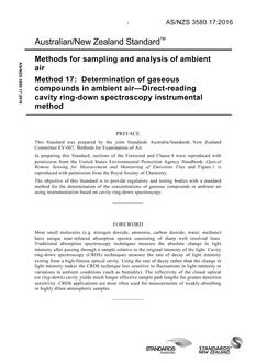 AS/NZS 3580.17 AS/NZS 3580.17