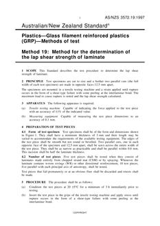 AS/NZS 3572.19 AS/NZS 3572.19
