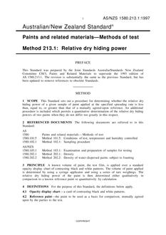 AS/NZS 1580.213.1 AS/NZS 1580.213.1