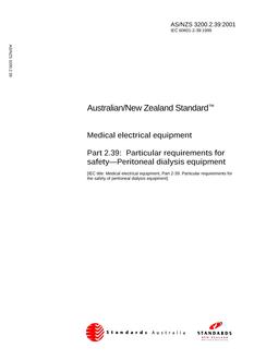 AS/NZS 3200.2.39:2001