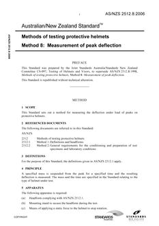 AS/NZS 2512.8 AS/NZS 2512.8