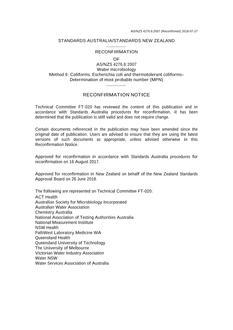 AS/NZS 4276.6 AS/NZS 4276.6