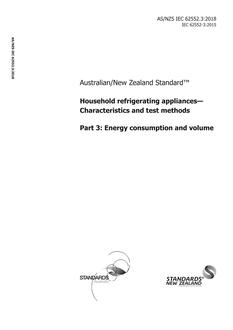 AS/NZS IEC 62552.3 AS/NZS IEC 62552.3