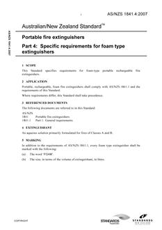 AS/NZS 1841.4 AS/NZS 1841.4