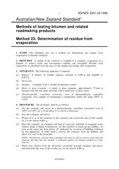 AS/NZS 2341.23:1996 AS/NZS 2341.23:1996