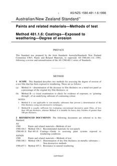 AS/NZS 1580.481.1.6 AS/NZS 1580.481.1.6