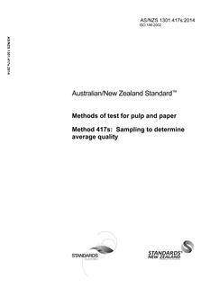 AS/NZS 1301.417s AS/NZS 1301.417s