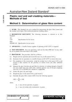 AS/NZS 4257.5 AS/NZS 4257.5