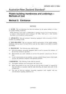 AS/NZS 4201.5 AS/NZS 4201.5