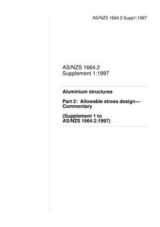 AS/NZS 1664.2 SUPP 1 AS/NZS 1664.2 SUPP 1