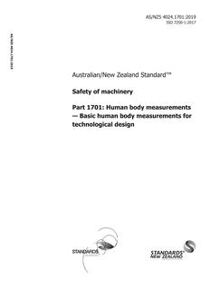 AS/NZS 4024.1701 AS/NZS 4024.1701