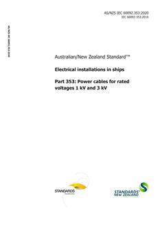 AS/NZS IEC 60092.353 AS/NZS IEC 60092.353