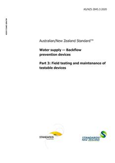 AS/NZS 2845.3 AS/NZS 2845.3