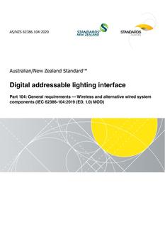 AS/NZS 62386.104 AS/NZS 62386.104