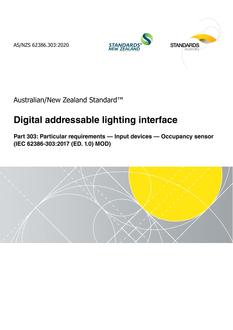 AS/NZS 62386.303 AS/NZS 62386.303