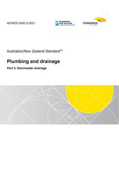 AS/NZS 3500.3 AS/NZS 3500.3