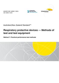AS/NZS ISO 16900.7 AS/NZS ISO 16900.7
