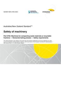 AS/NZS 4024.3702 AS/NZS 4024.3702