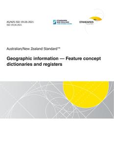 AS/NZS ISO 19126 AS/NZS ISO 19126