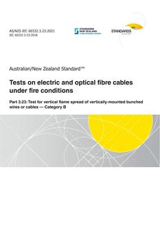 AS/NZS IEC 60332.3.23