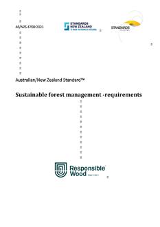 AS/NZS 4708 AS/NZS 4708