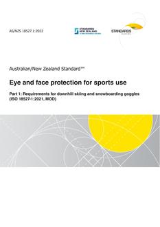 AS/NZS 18527.1 AS/NZS 18527.1