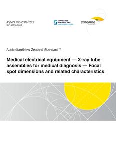 AS/NZS IEC 60336 AS/NZS IEC 60336