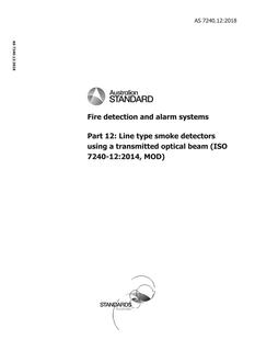 AS 7240.12 AS 7240.12