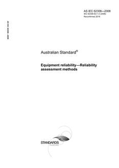 AS IEC 62308 AS IEC 62308