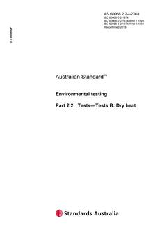 AS 60068.2.2 AS 60068.2.2