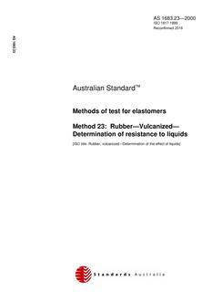 AS 1683.23 AS 1683.23