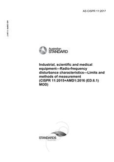 AS CISPR 11 AS CISPR 11