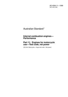 AS 4594.11 AS 4594.11