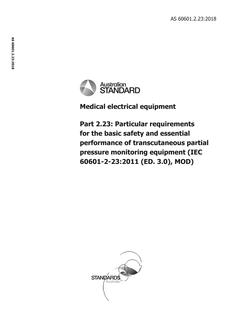 AS 60601.2.23 AS 60601.2.23