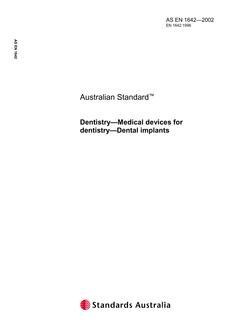 AS EN 1642 AS EN 1642