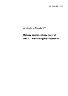 AS 1085.12-1999 AS 1085.12-1999