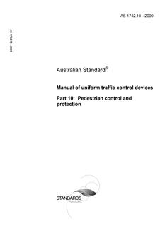 AS 1742.10 AS 1742.10