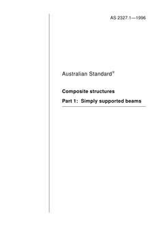 AS 2327.1-1996 AS 2327.1-1996