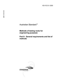 AS 4133.0-2005 AS 4133.0-2005