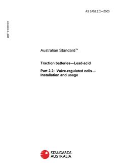 AS 2402.2.2 AS 2402.2.2