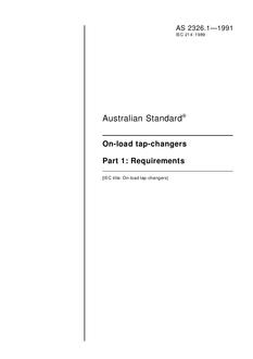 AS 2326.1-1991 AS 2326.1-1991