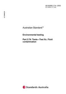 AS 60068.2.74 AS 60068.2.74